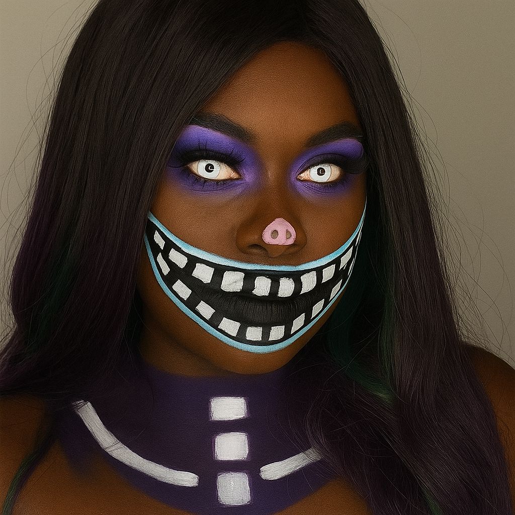 White Phantom | Halloween and Cosplay Colored Contact Lenses Contact Lenses natura-eyes 