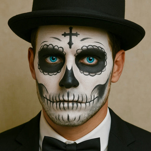 Men’s Fantasy Ice King Contact Lenses | Halloween Contact Lenses For Men