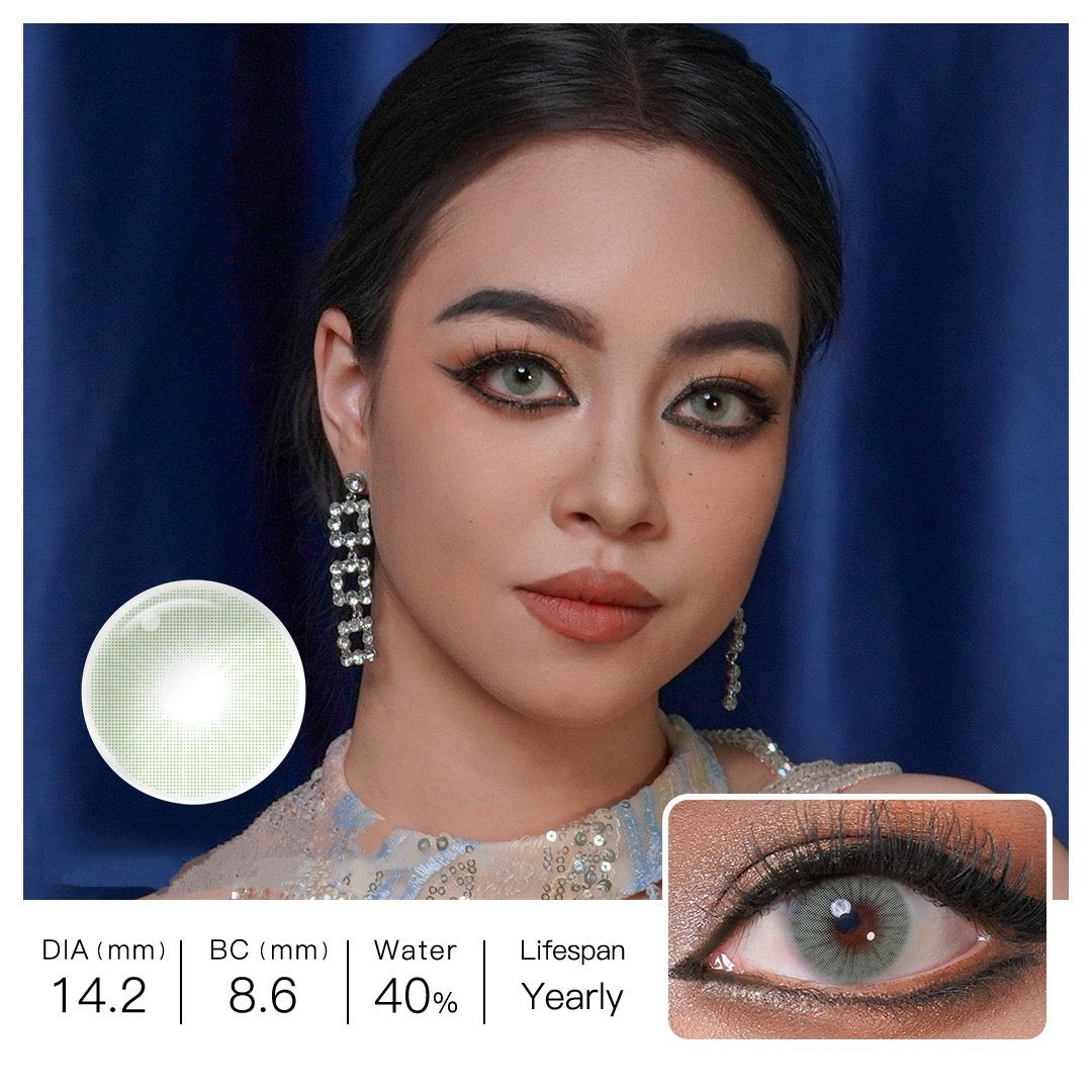Moon Jade | Green Colored Contact Lenses