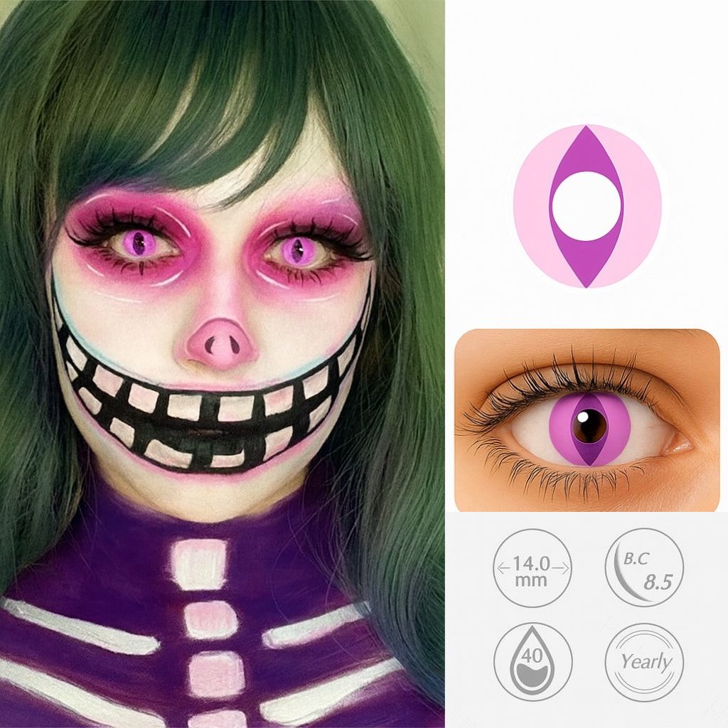 Blush Predator | Halloween and Cosplay Contact Lenses Contact Lenses natura-eyes 