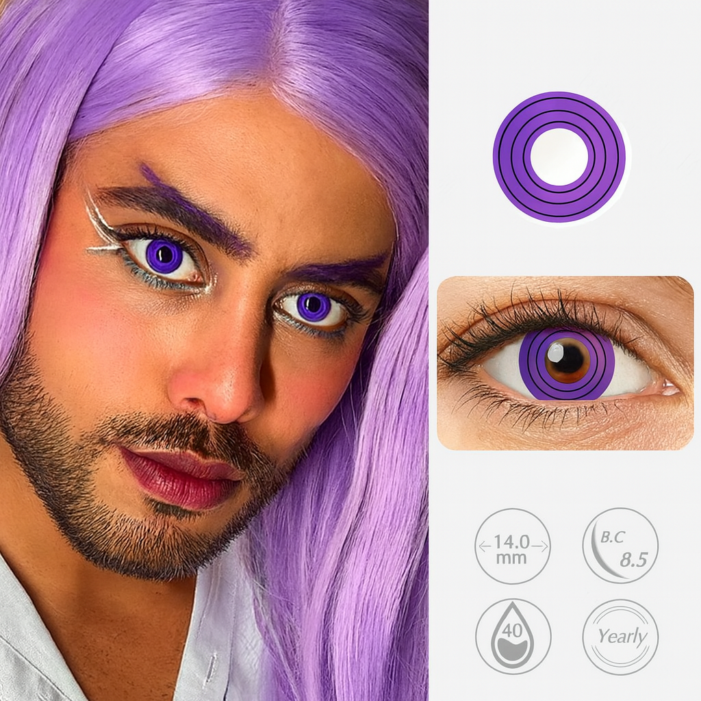 Mystic Rings Halloween contact lenses for men