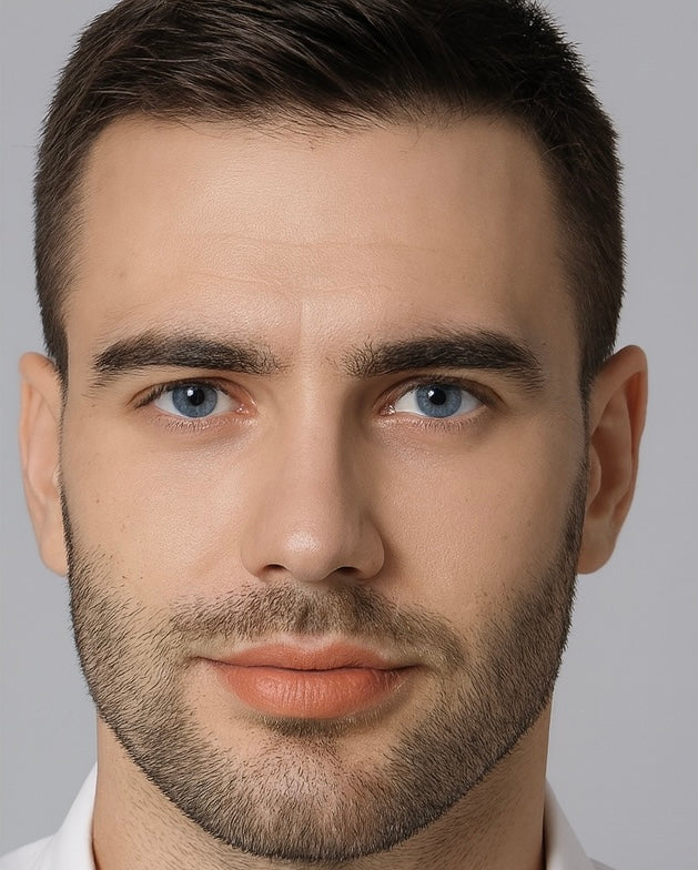 Natura Eyes Saphir contact lenses male