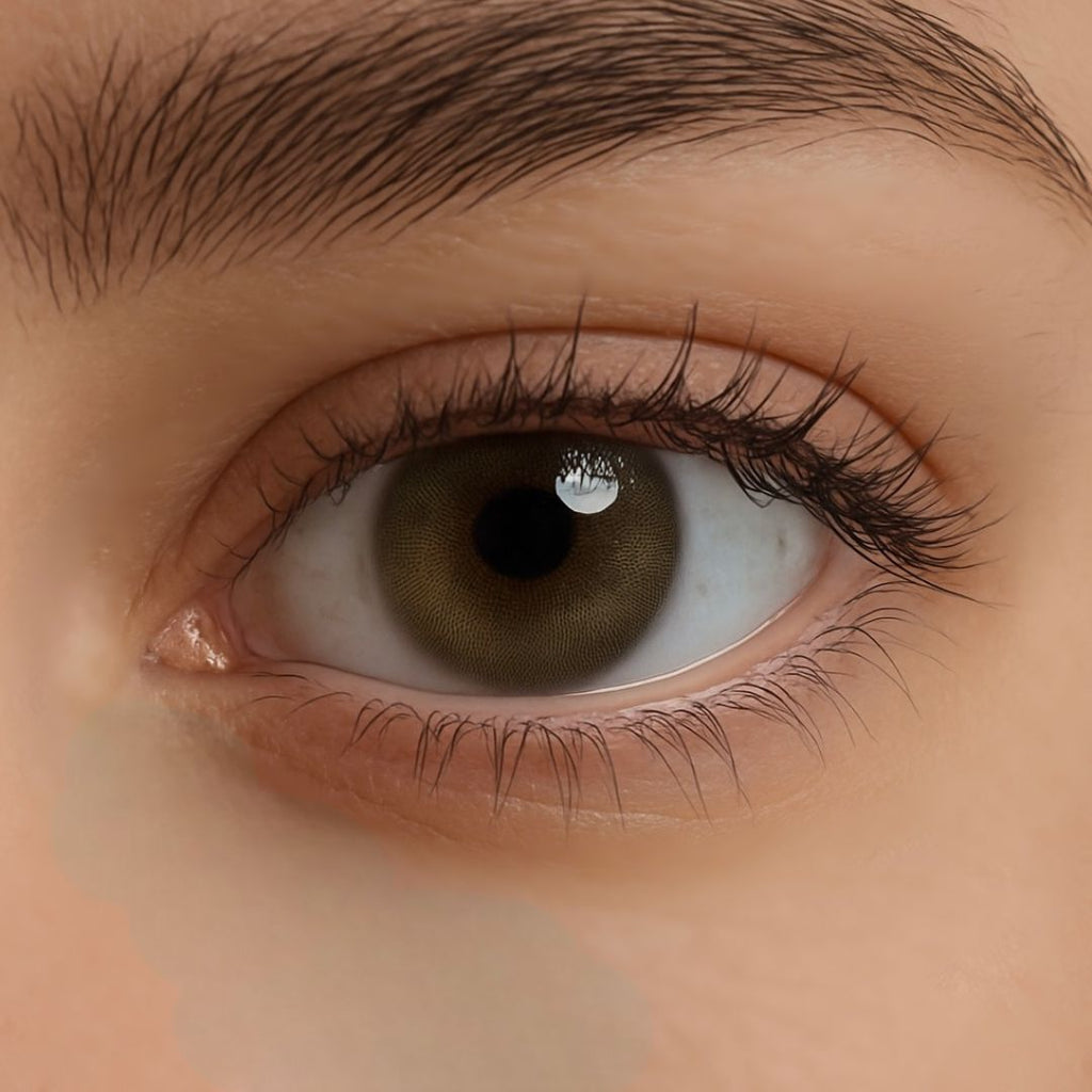 Grizzly | Hazel Green Colored Contacts Lenses Contact Lenses natura-eyes 