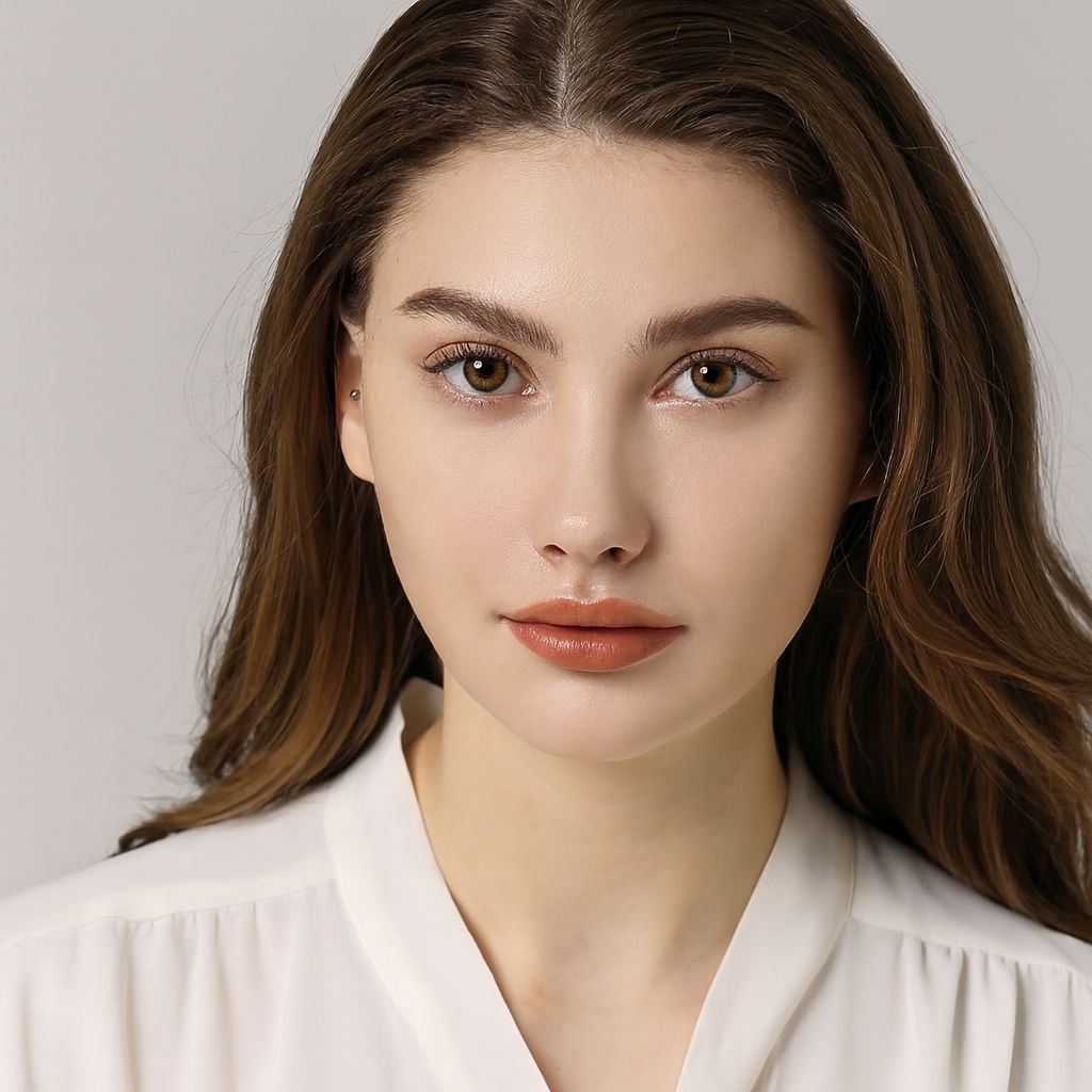 Autumn Woods hazel brown colored contact lenses with warm golden tones for a natural look