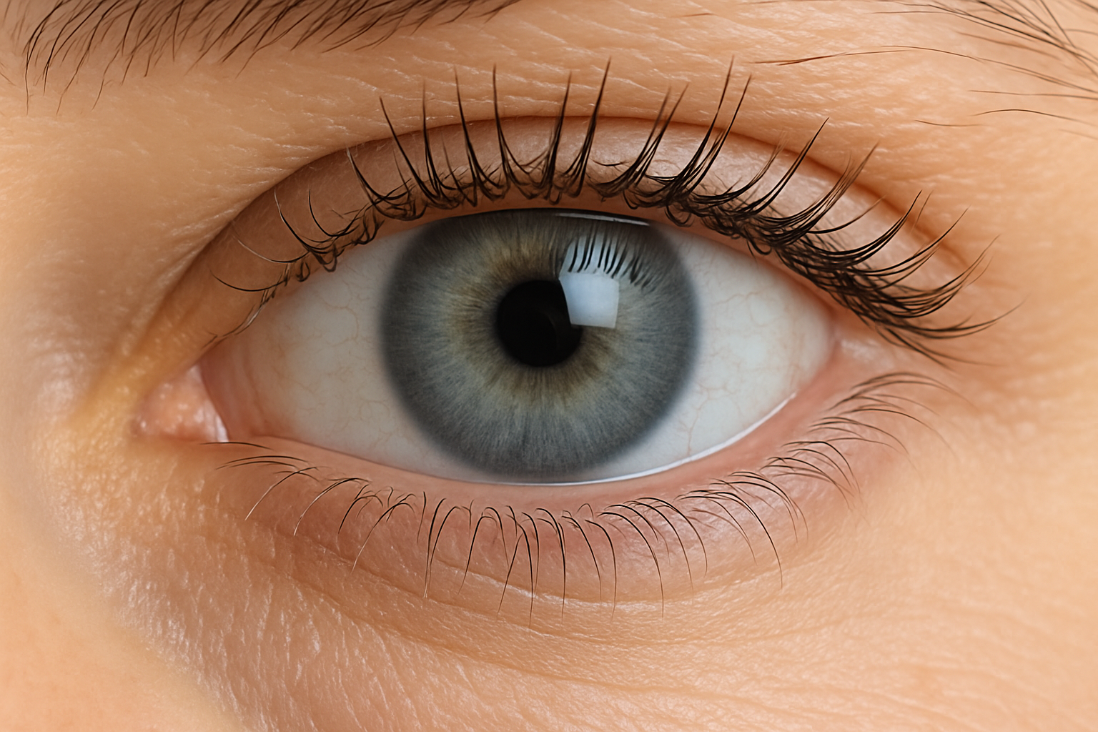 Frozen light blue colored contact lenses with icy tones for a bright, crystal-like gaze