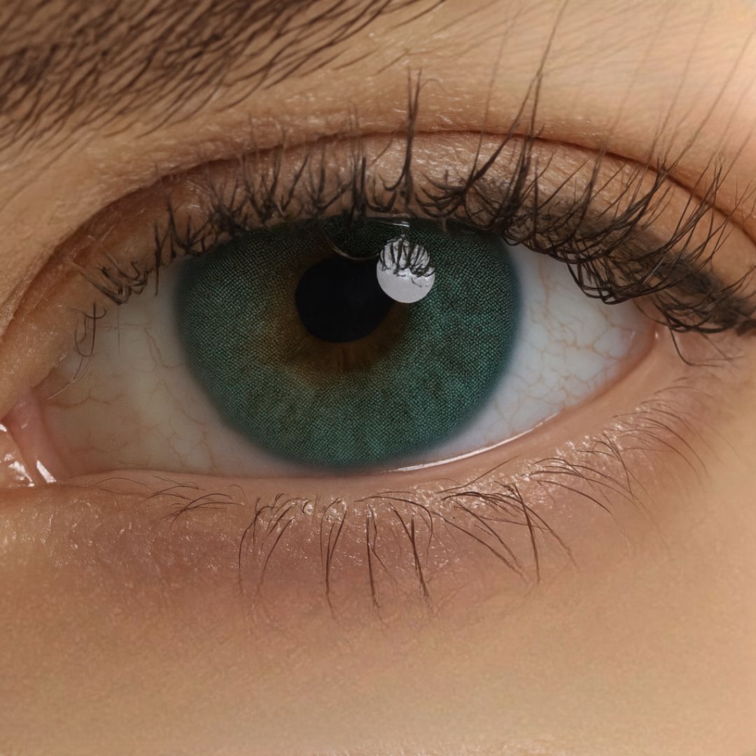 Aquamarine | Green Colored Contacts Lenses Contact Lenses natura-eyes 