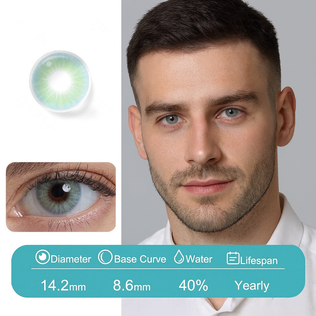Sea Lagoon | Fusion Natural Contact Lenses For Men