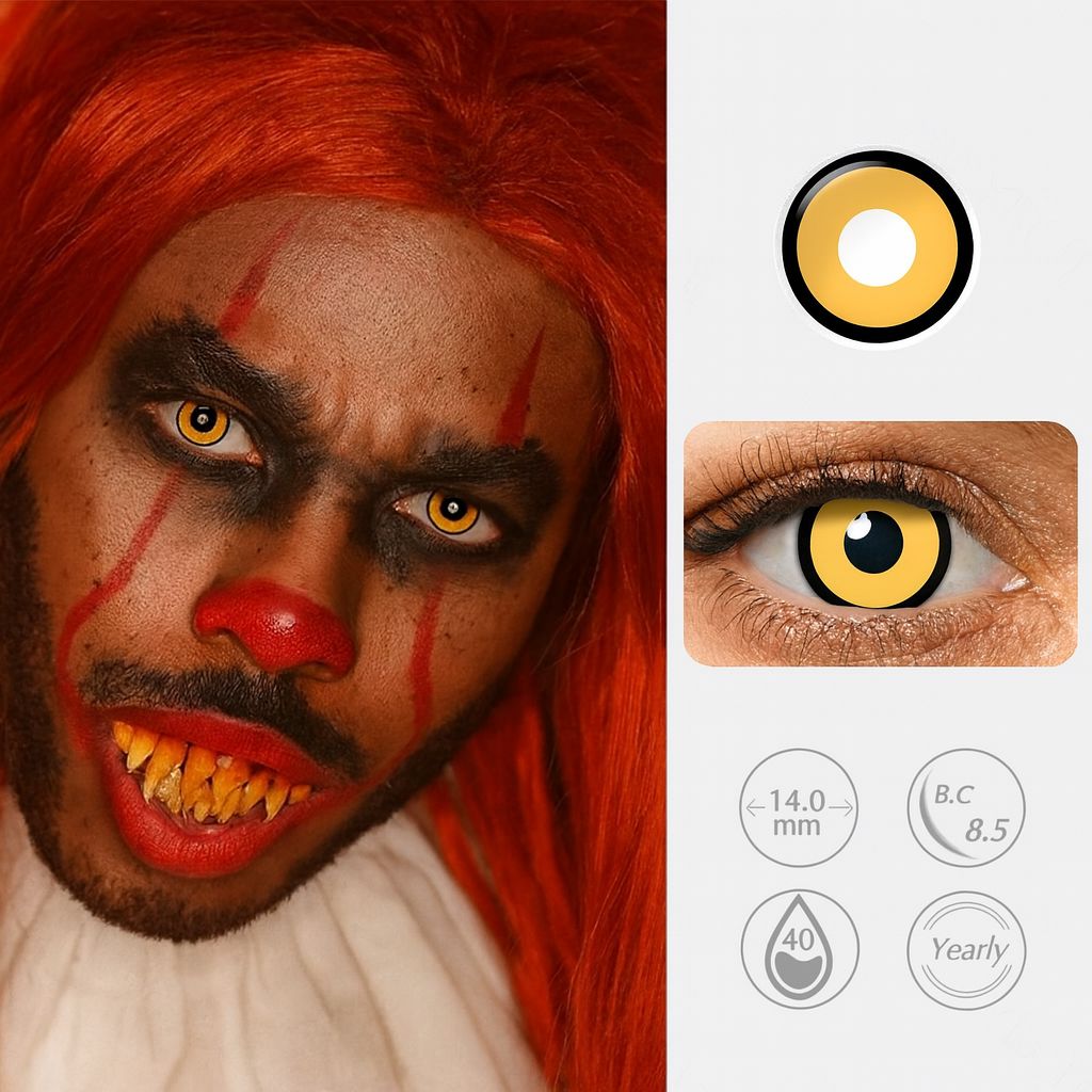 Brown Mystic | Halloween Contact Lenses For Men Contact Lenses natura-eyes 14.0mm 8.5 Brown