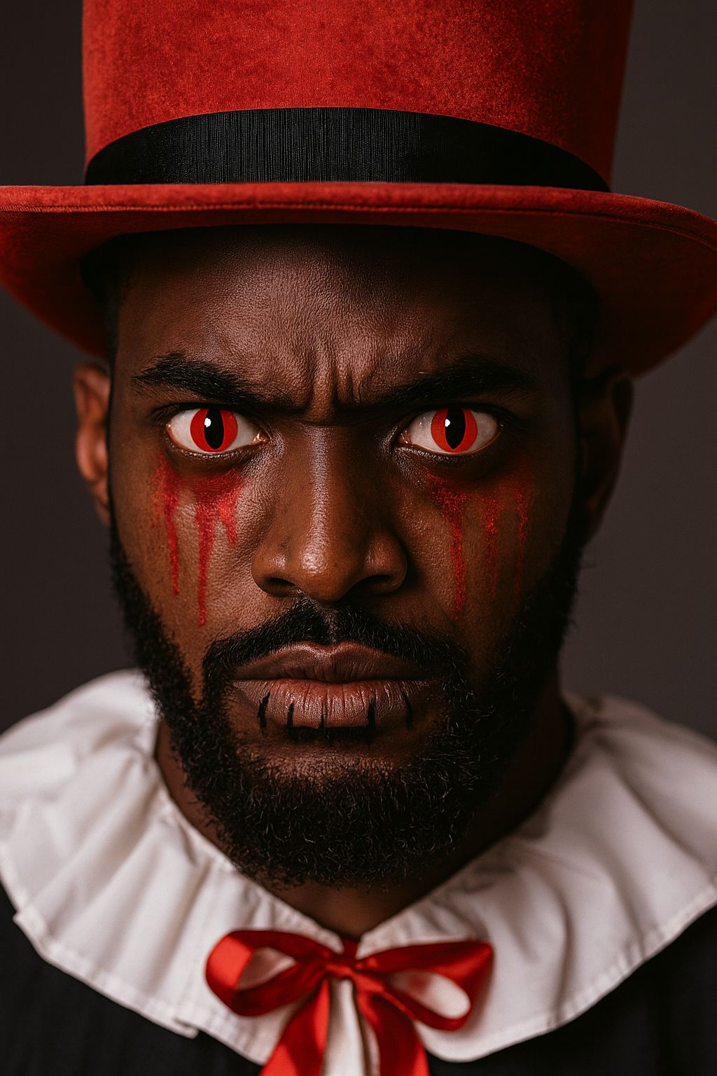 Red Cat Eye | Halloween Contact Lenses For Men Contact Lenses natura-eyes 