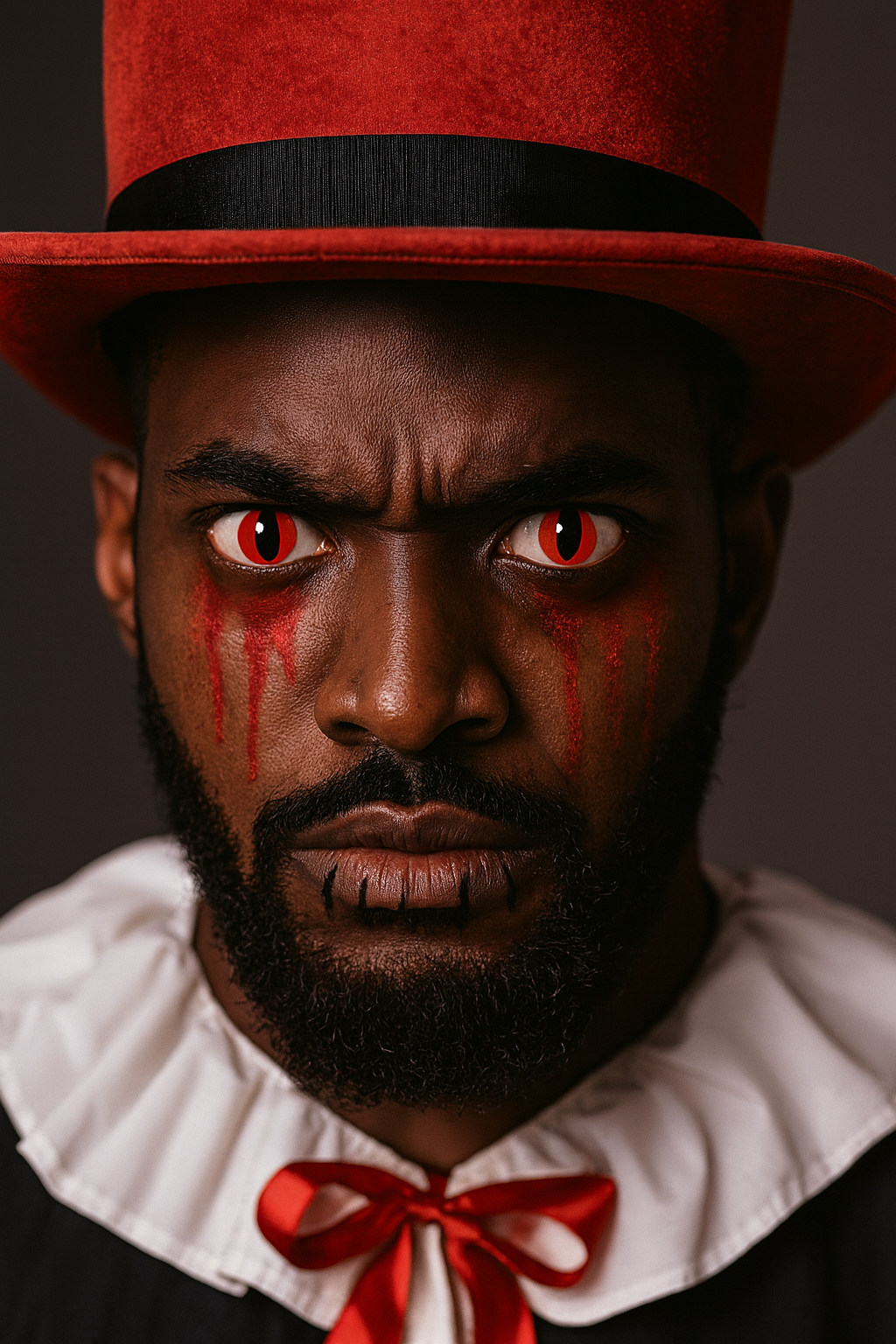 Beastly Red Cat Eye Halloween Contact Lenses | Halloween Contact Lenses For Men