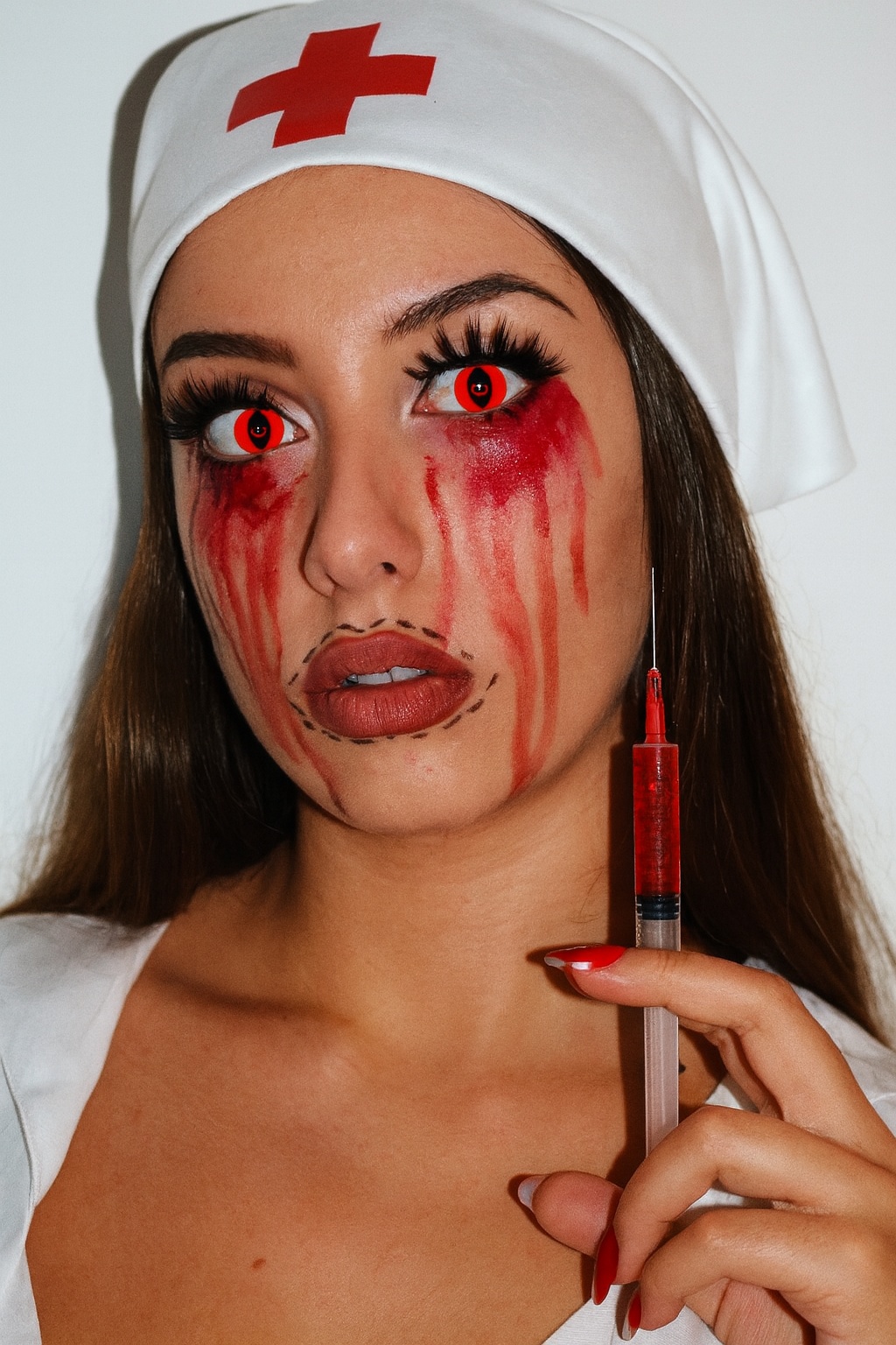 Red Cat Eye | Halloween and Cosplay Contact Lenses