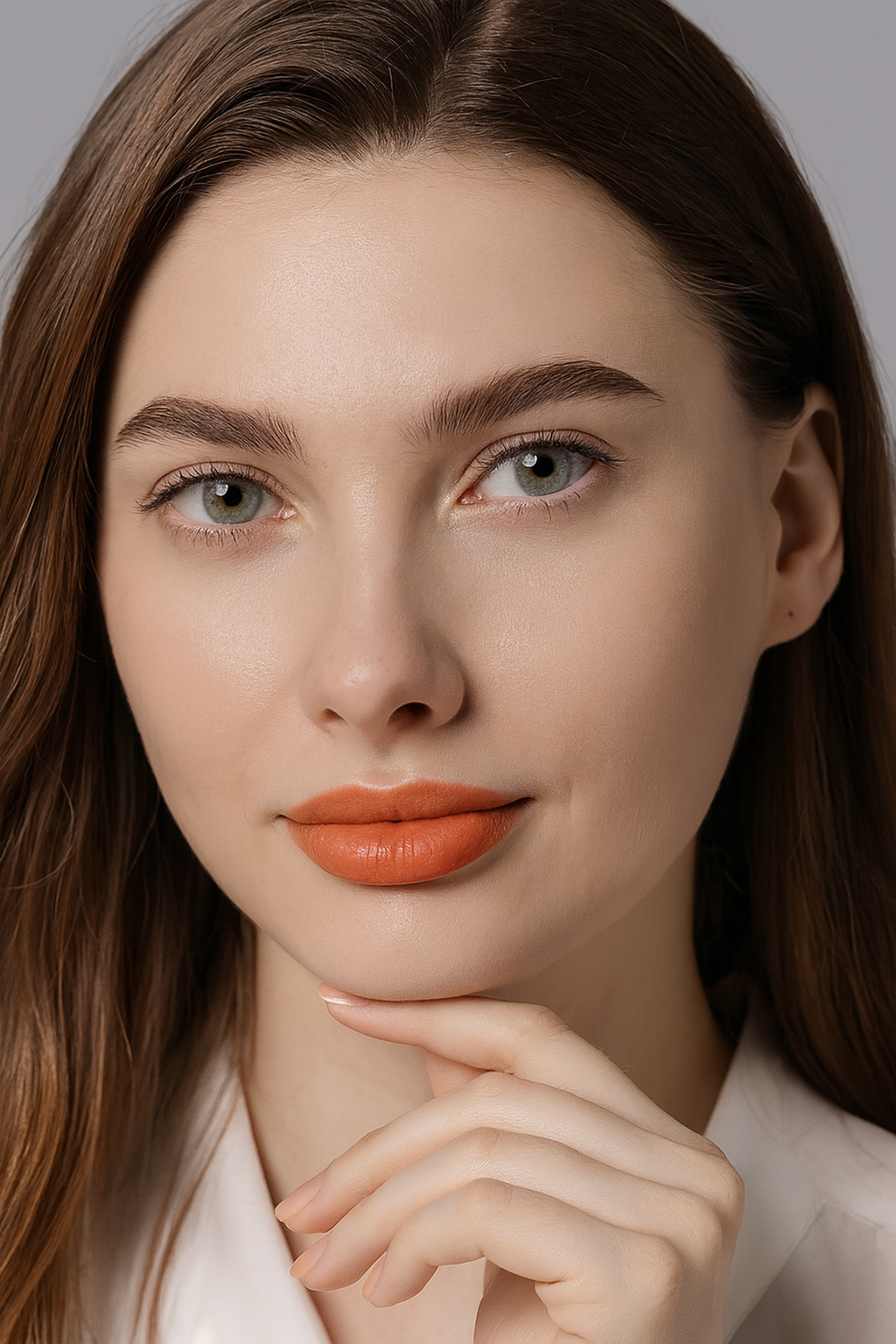 Jade light green colored contact lenses with soft minty tones for a fresh natural look