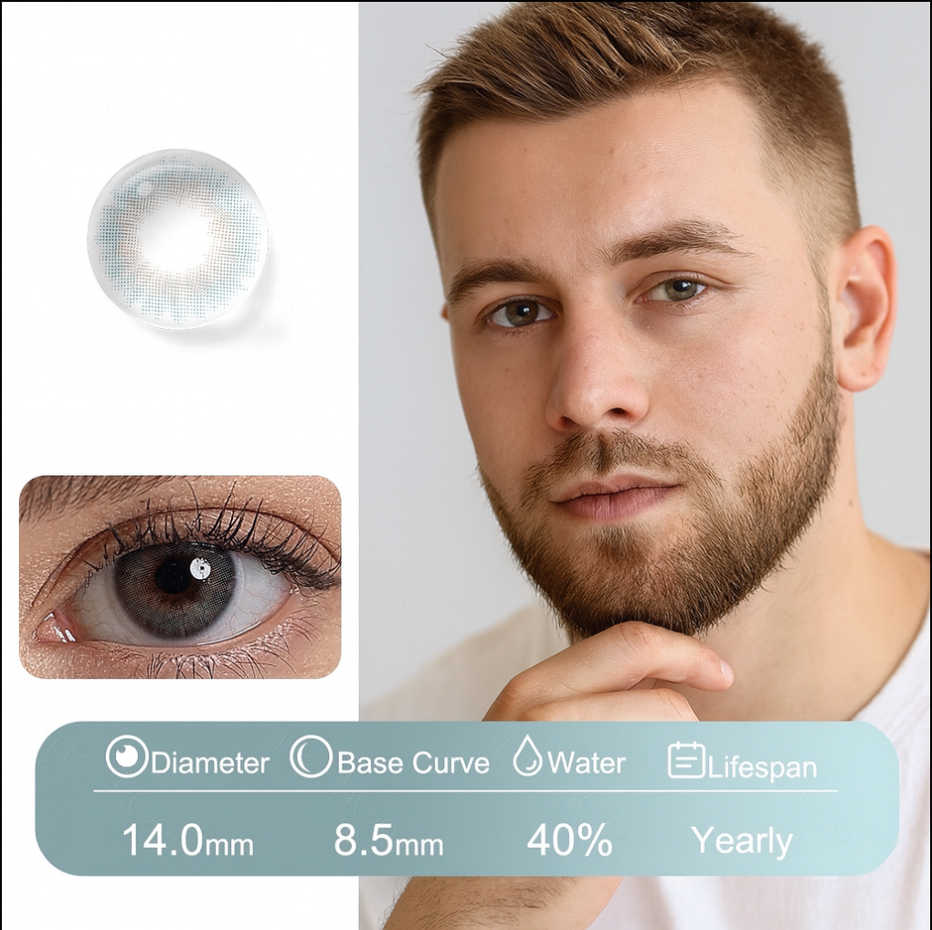 Frozen | Light Blue Colored Contact Lenses
