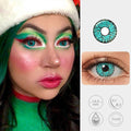 Blue Glacial | Halloween and Cosplay Contact Lenses Contact Lenses natura-eyes 14.0mm 8.5mm Blue & Black