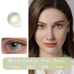 Bora | Green Colored Contact Lenses Contact Lenses natura-eyes 