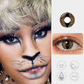 Leopard | Halloween Contact Lenses Contact Lenses natura-eyes 14.0mm 8.5 Leopard Print